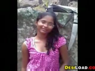 Nerdy Indian mademoiselle Fingered And Licked